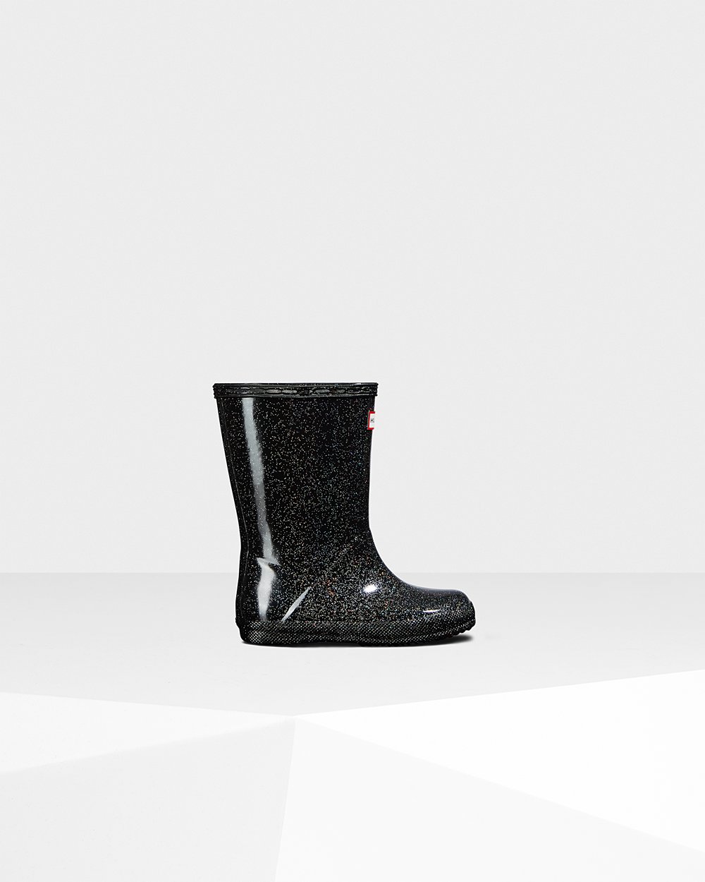 Bottes de Pluie Hunter Original First Classic Starcloud Enfant Noir Multicolore RCEJYKB-96